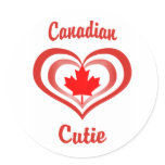 Canadian Cutie Stickers