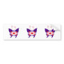 Canadian Diva Butterfly Bumper Sticker