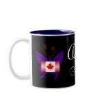 Canadian Diva Butterfly Society Coffee Mugs