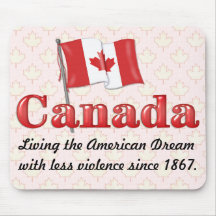 Canadian Dream Mouse Pads