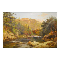 Canadian Fall by Otto Reinhold Jacobi 1870 Photo