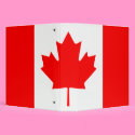 Canadian Flag Avery Binder