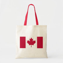Canadian Flag Canvas Bags