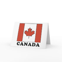 Canadian Flag Greeting Cards