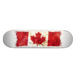 Canadian Flag Custom Skateboard