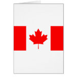 Canadian Flag Greeting Cards