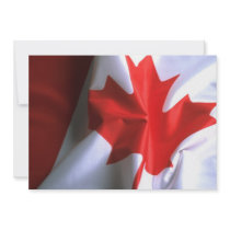 Canadian Flag Invitation