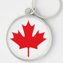 Canadian Flag Key Chains