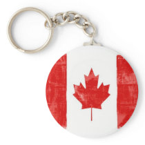 Canadian Flag Key Chains