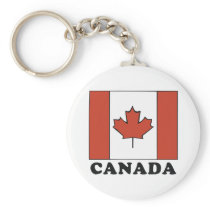 Canadian Flag Keychains