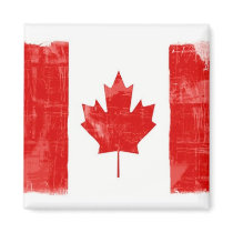Canadian Flag Refrigerator Magnets