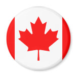 Canadian flag magnet