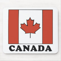 Canadian Flag Mouse Pads