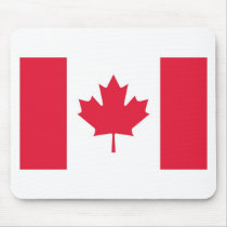 Canadian flag mouse pads