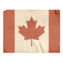 CANADIAN FLAG POST CARDS