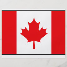 Canadian Flag T-shirts and Gifts Flyer