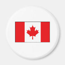 Canadian Flag T-shirts and Gifts Fridge Magnets