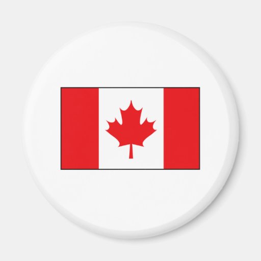 Canadian Flag T-shirts and Gifts Fridge Magnets