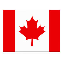 Canadian Flag T-shirts and Gifts Postcards