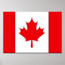 Canadian Flag T-shirts and Gifts Poster