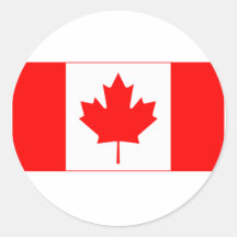 Canadian Flag T shirts and Products Stickers