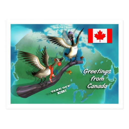 Canadian Postcards, Canadian Post Card Templates