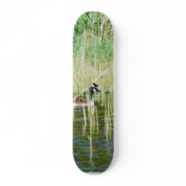 Canadian Geese Swimming Skate Board Decks