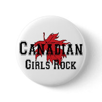 Canadian Girls Rock Pin