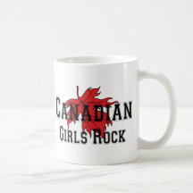 Canadian Girls Rock Coffee Mugs