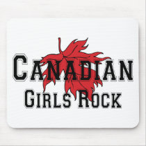 Canadian Girls Rock Mouse Pad