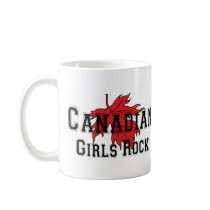 Canadian Girls Rock Coffee Mugs