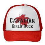 Canadian Girls Rock T Shirt Mesh Hats
