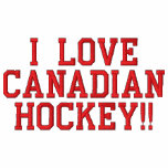 Canadian Hockey Embroidered Shirt