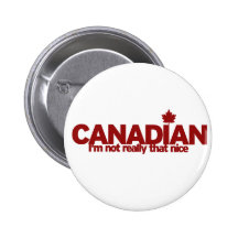 Canadian Humour Buttons
