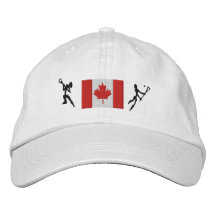 Canadian Lacrosse Embroidered Cap Baseball Cap