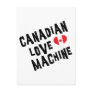 Canadian Love Machine Post Card