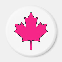 Canadian Maple Leaf Canada National Symbol Fridge Magnets