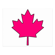 Canadian Maple Leaf Canada National Symbol Postcards