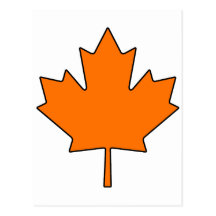 Canadian Maple Leaf Canada National Symbol Postcards