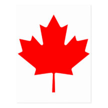 Canadian Maple Leaf Postcards