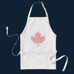 Canadian Maple Leaf Style aprons