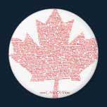 Canadian Maple Leaf Style magnets
