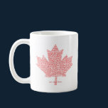Canadian Maple Leaf Style mugs