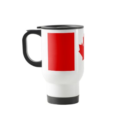 Canadian Maple Leaf Travel Mug by designs4you