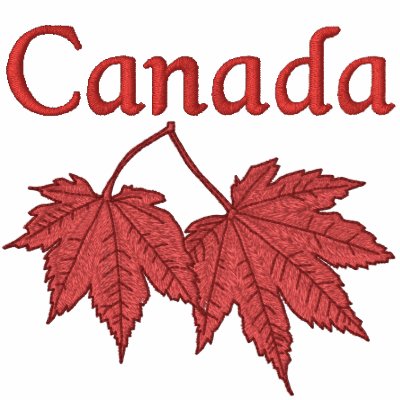 Canadian Maple Leaves Embroidered Jacket by CanadianGear