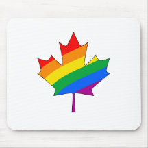 CANADIAN MAPLE PRIDE MOUSE PADS