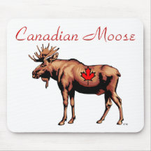 Canadian Moose Mousepad