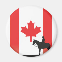 Canadian Mountie Magnet