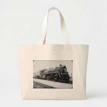 Canadian National Railroad Engine 5700 Canvas Bags