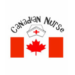 Canadian Nurse (Canadian Flag) Nurse Cap t-shirts